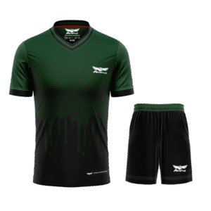 Ample Rugby Match Kit – Emerald & Charcoal Edition