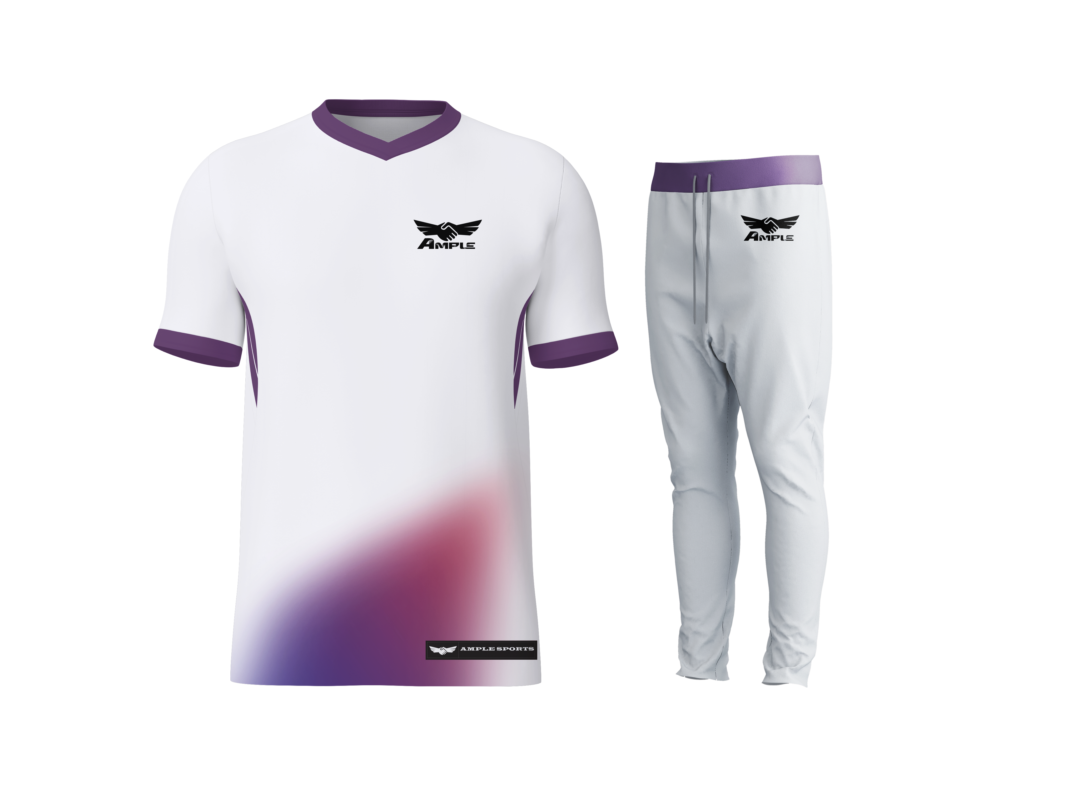 Ample Cricket White Kit 10