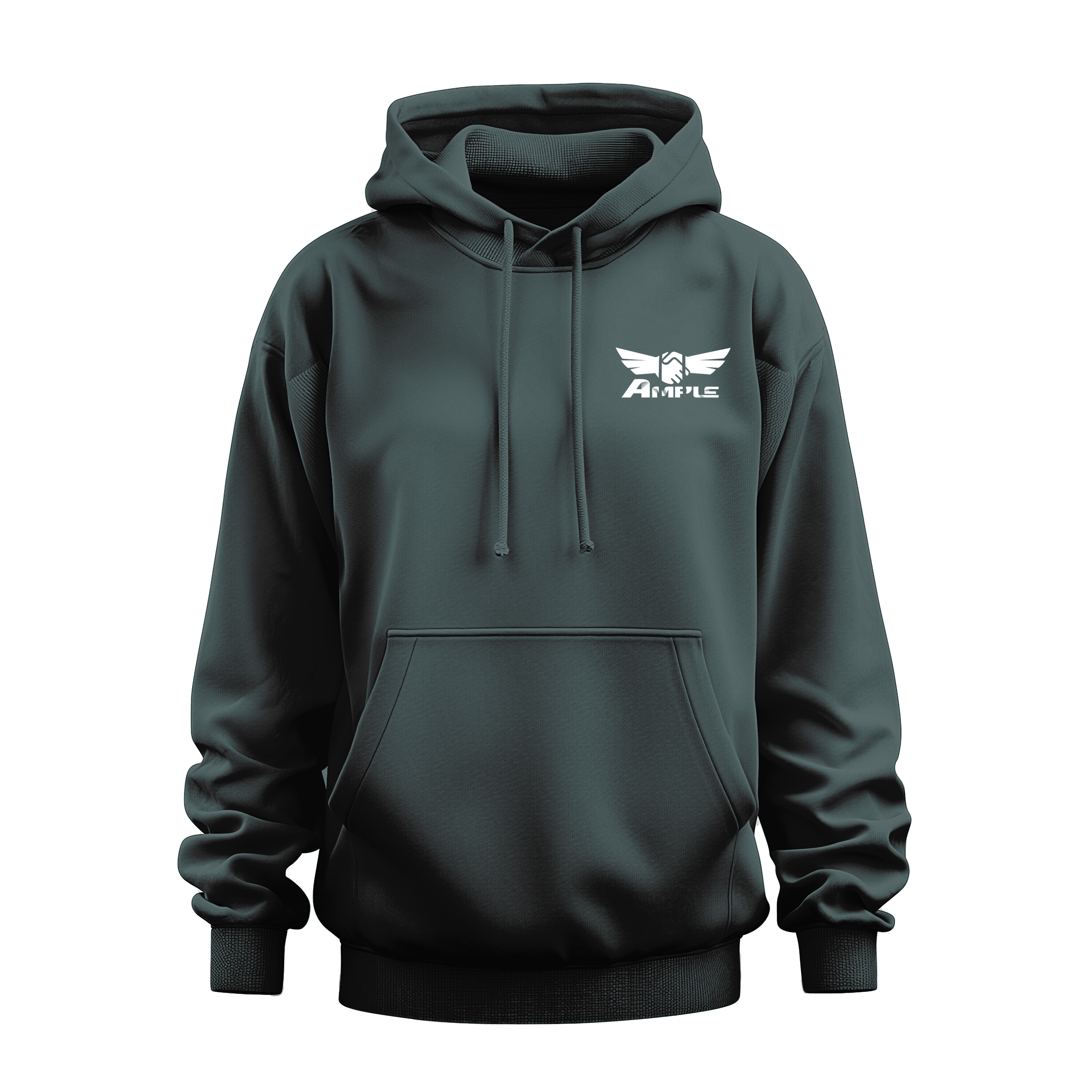 Ample Cricket Hoodie – Charcoal Grey Edition