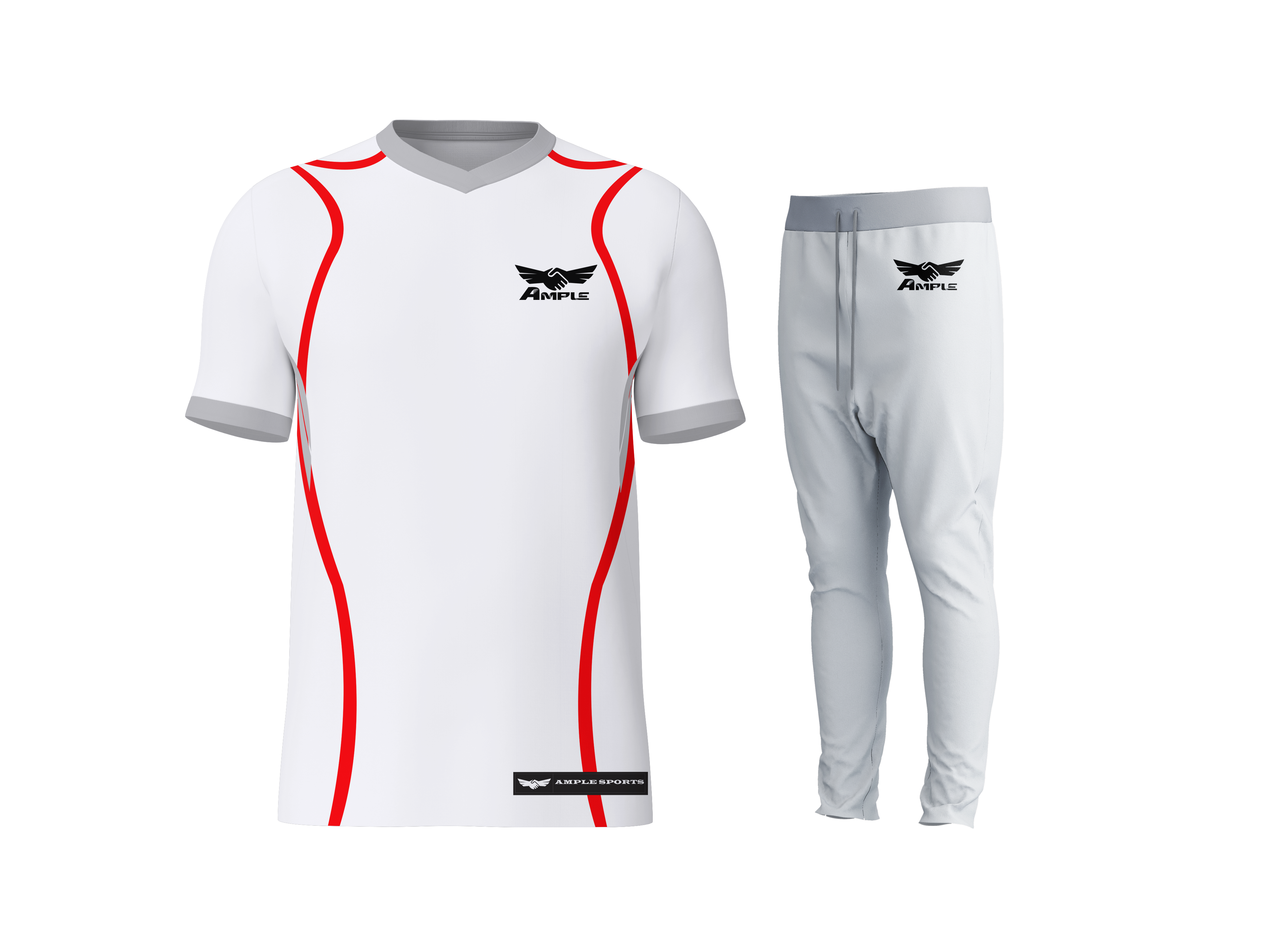 Ample Cricket White Kit 2