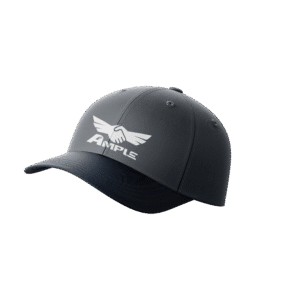 Ample Cricket Cap – Black & White Edition