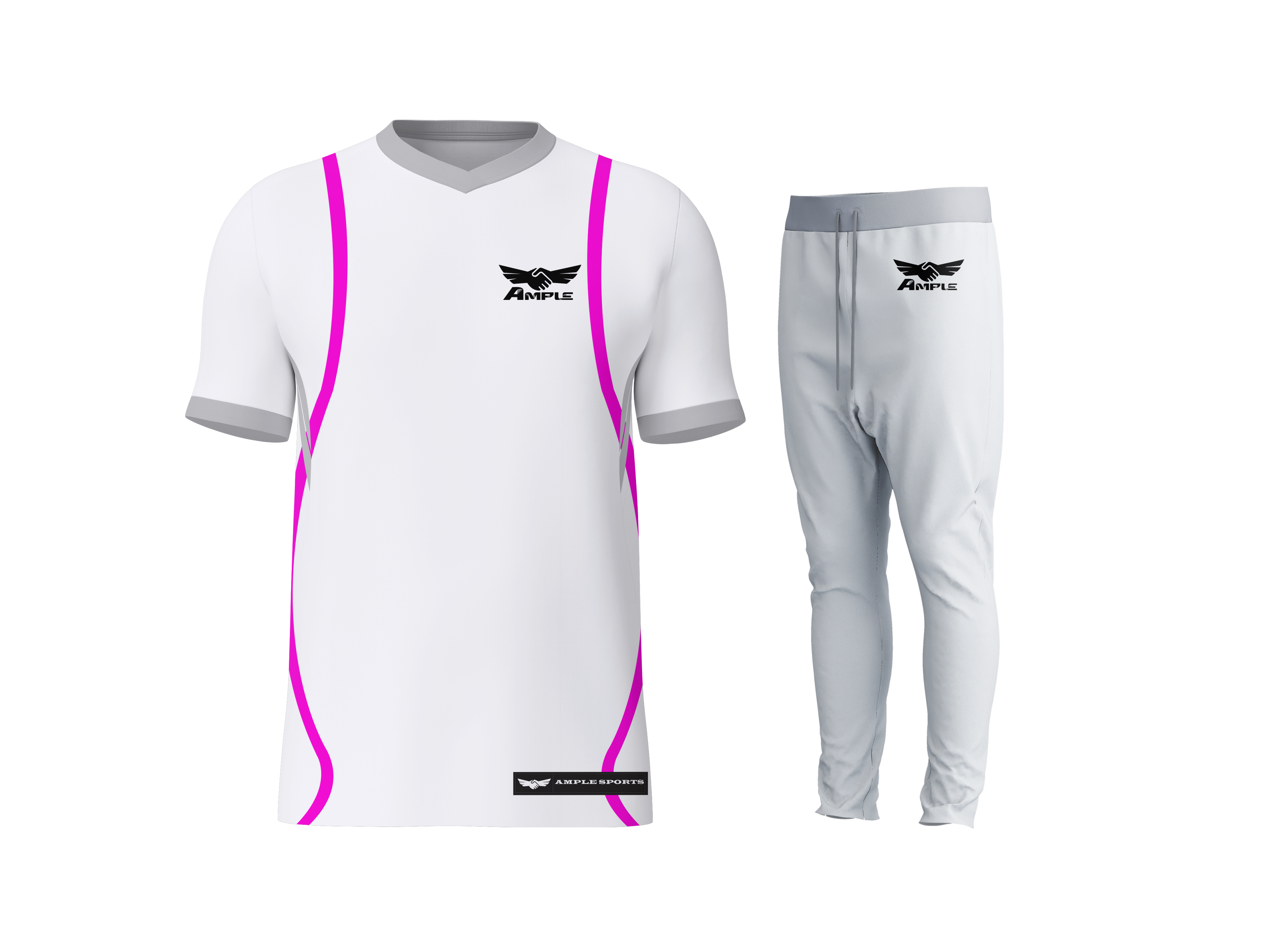 Ample Cricket White Kit 3
