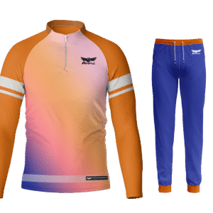 Ample Rugby Track Suit – Teal & Orange Edition