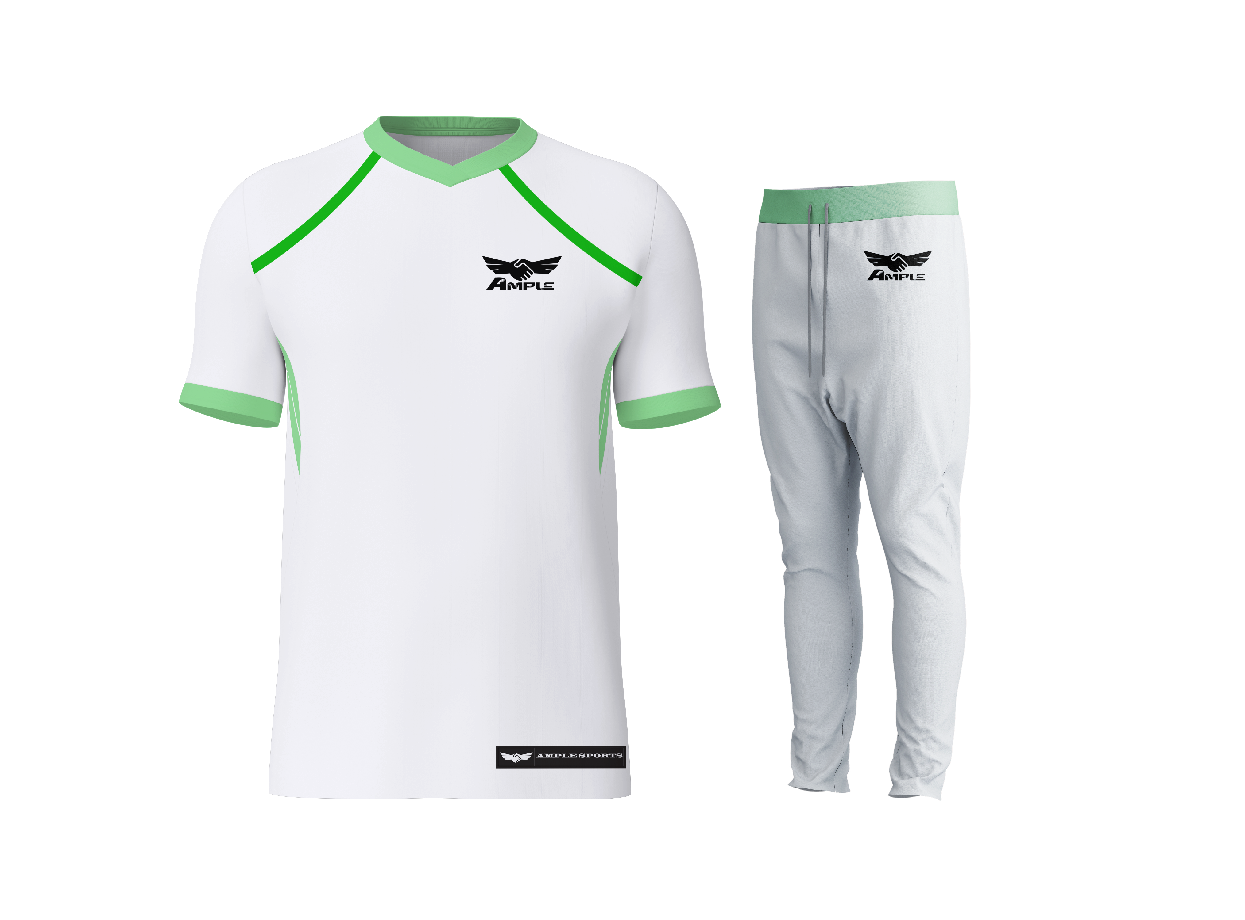 Ample Cricket White Kit 6