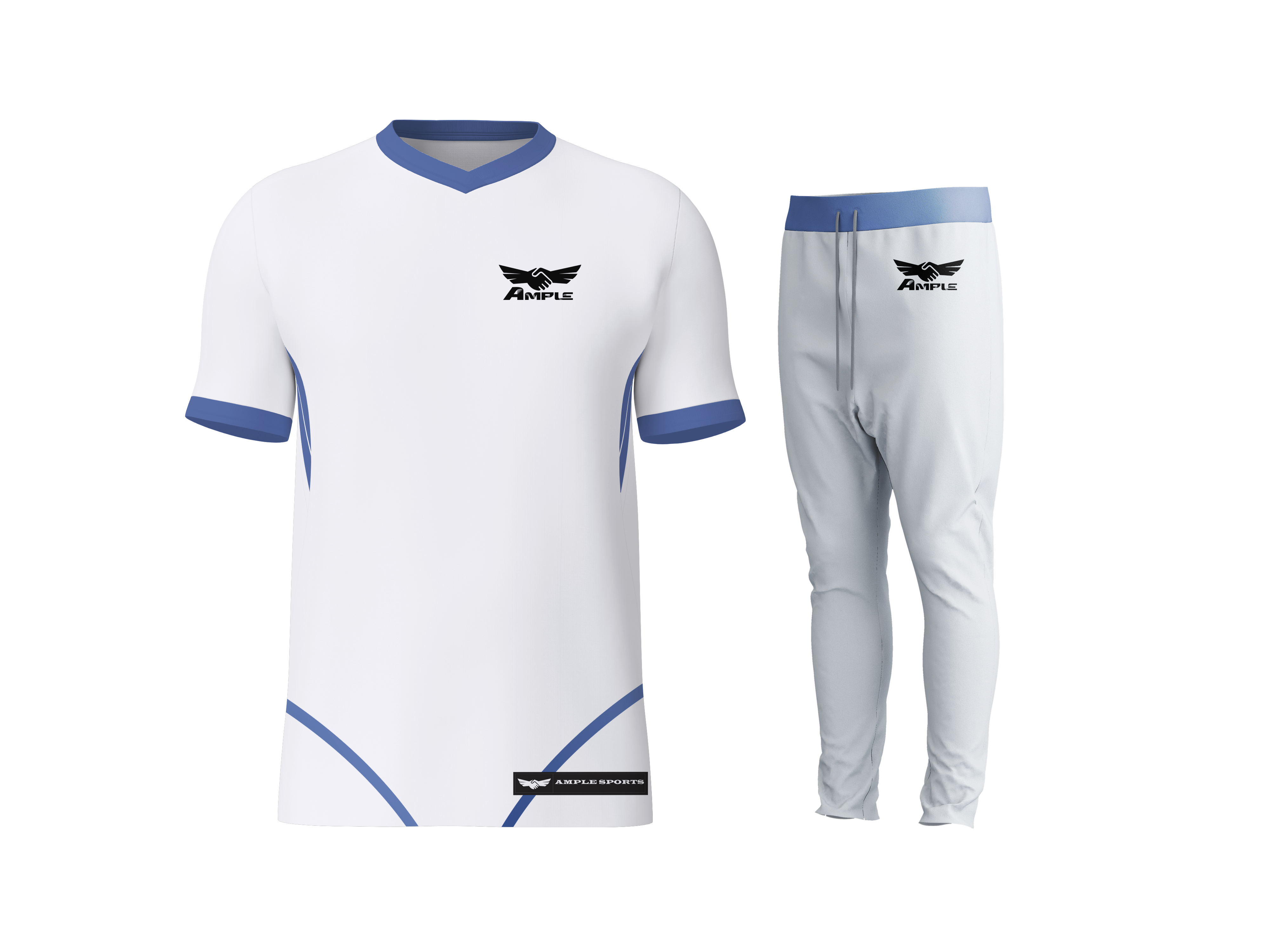 Ample Cricket White Kit 8