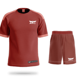 Ample Rugby Training Kit – Crimson & Grey Edition