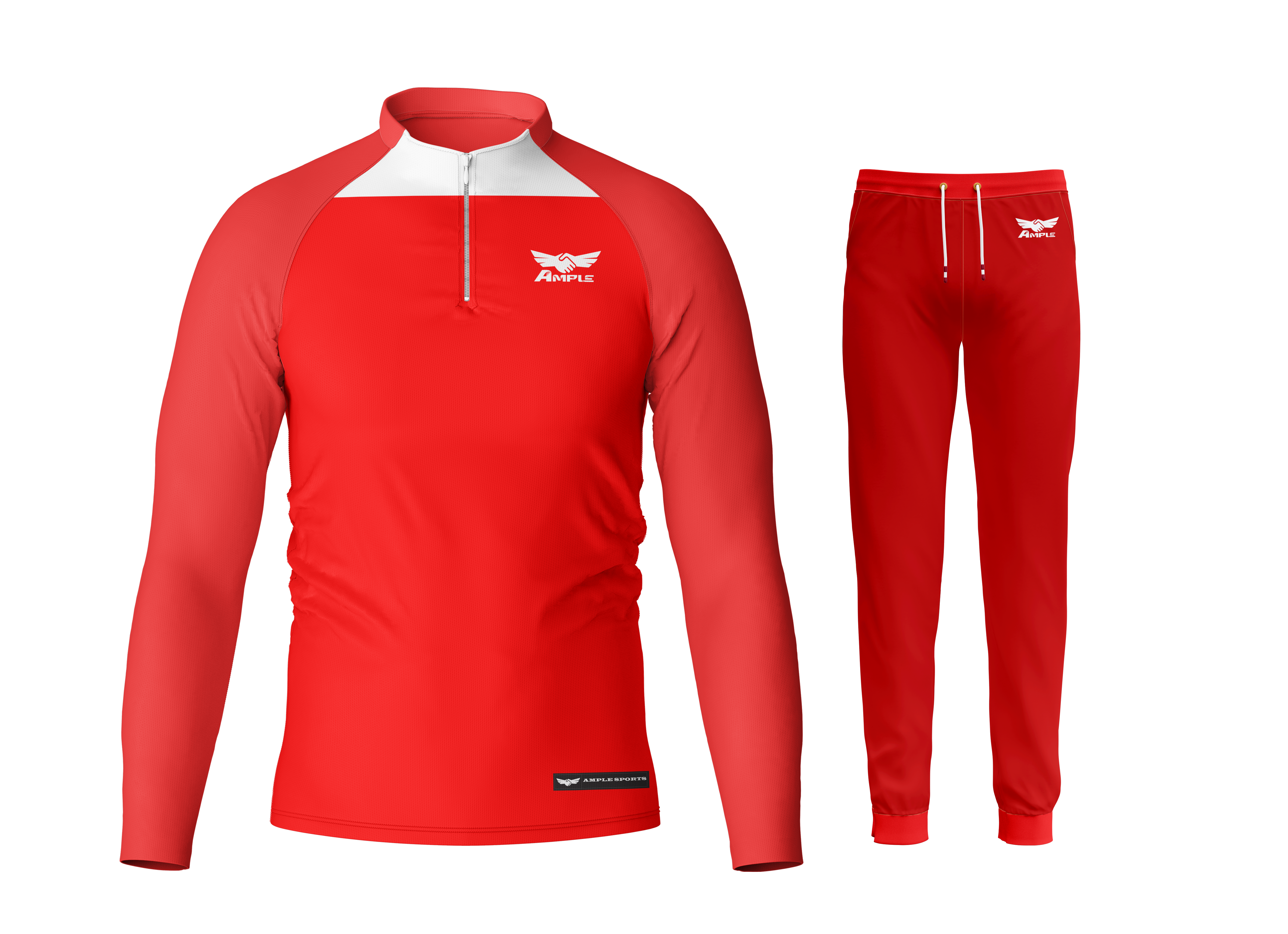 Ample Cricket Track Suit – Teal Blue Edition