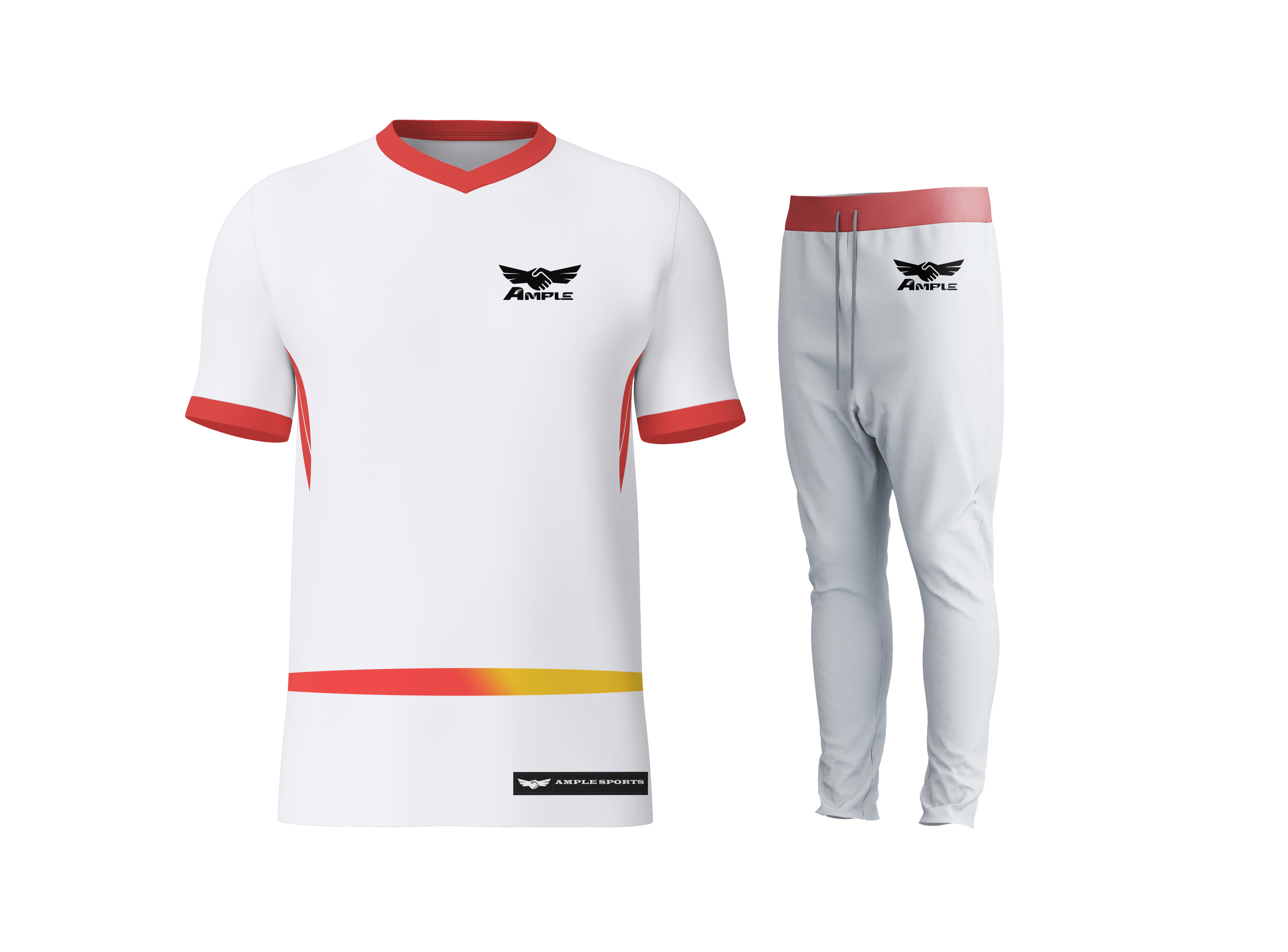 Ample Cricket White Kit 9
