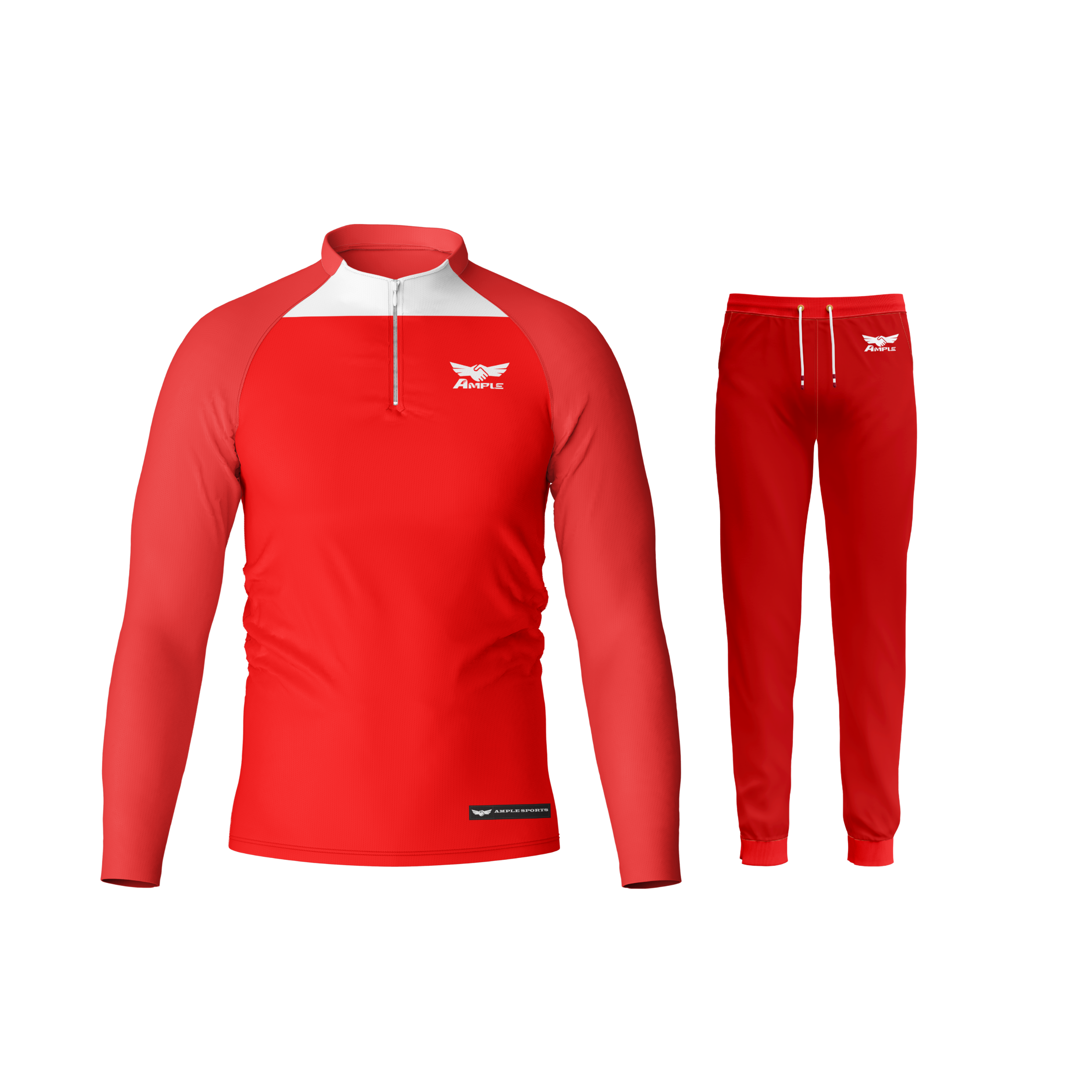 Ample Cricket Track Suit – Teal Blue Edition