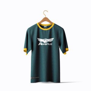 Leisure Sport Tee – Clean White Performance Cut